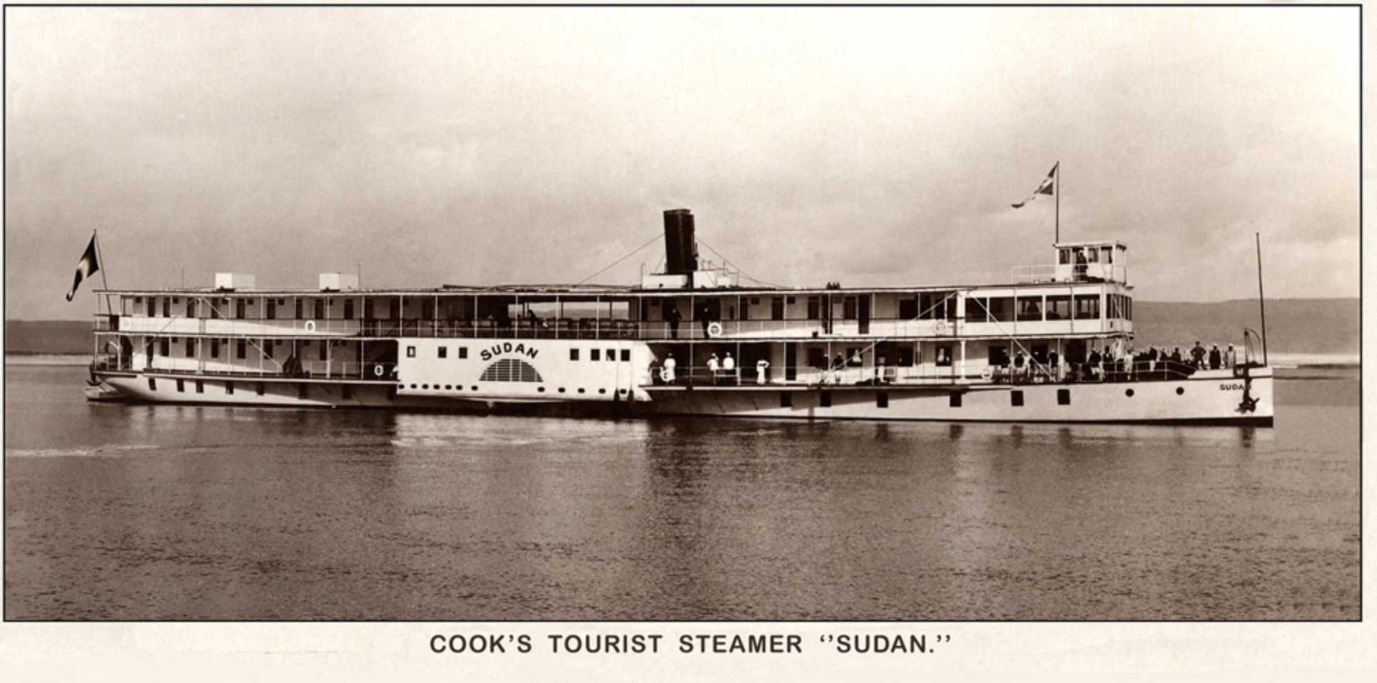 Steam Ship Sudan 1930s
